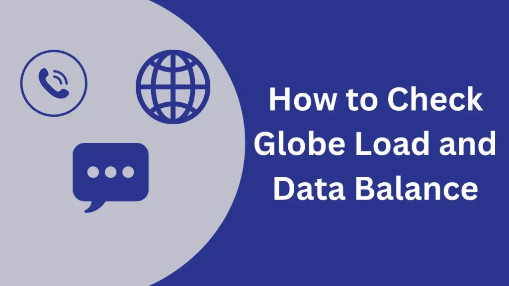 check globe load and data balance