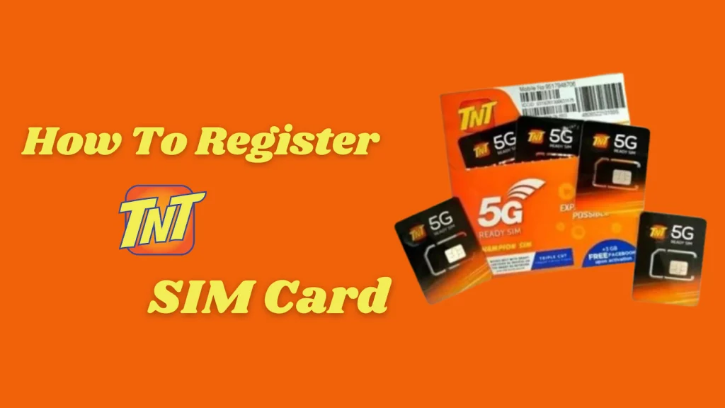 TNT SIM Registration