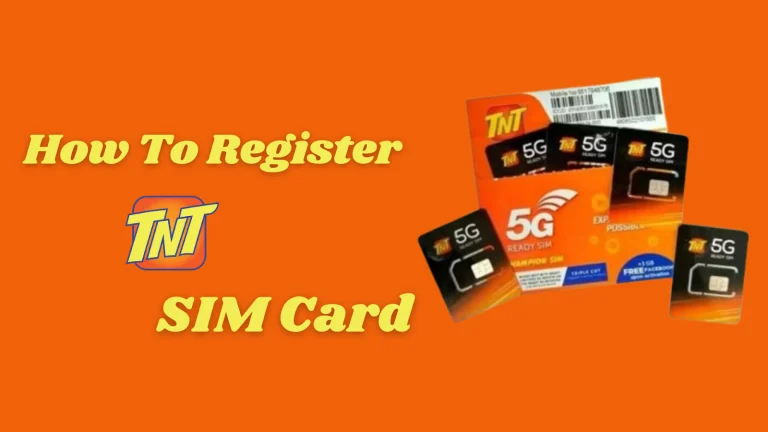 TNT SIM Registration Online 2025 5 TNT SIM Registration
