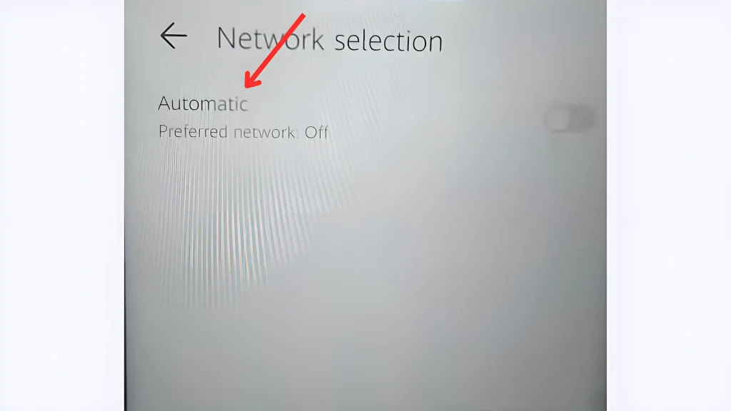 network selection