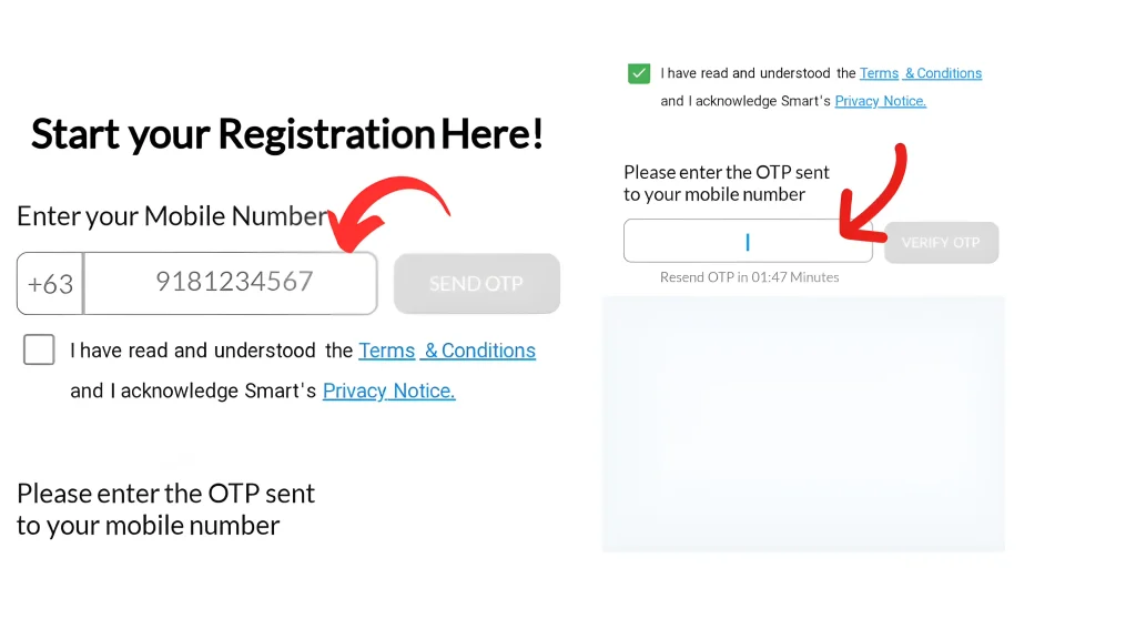 Registration Via Official Website