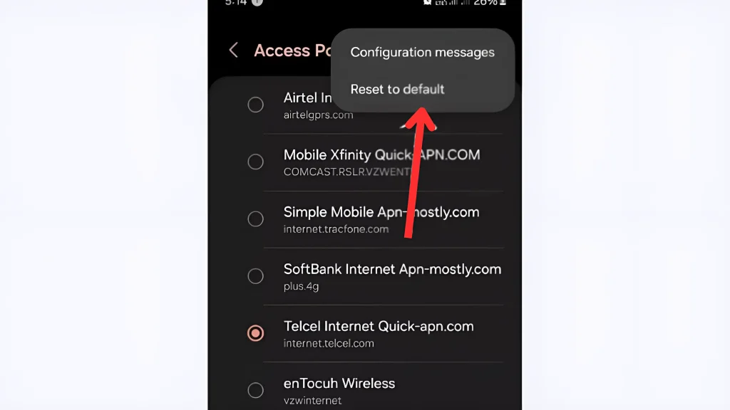 TM APN Settings For Fast Internet 2026 10 default apn settings