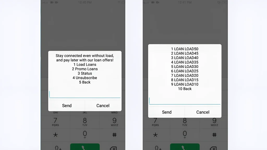 Regular Load, Call/Text/Data Promo