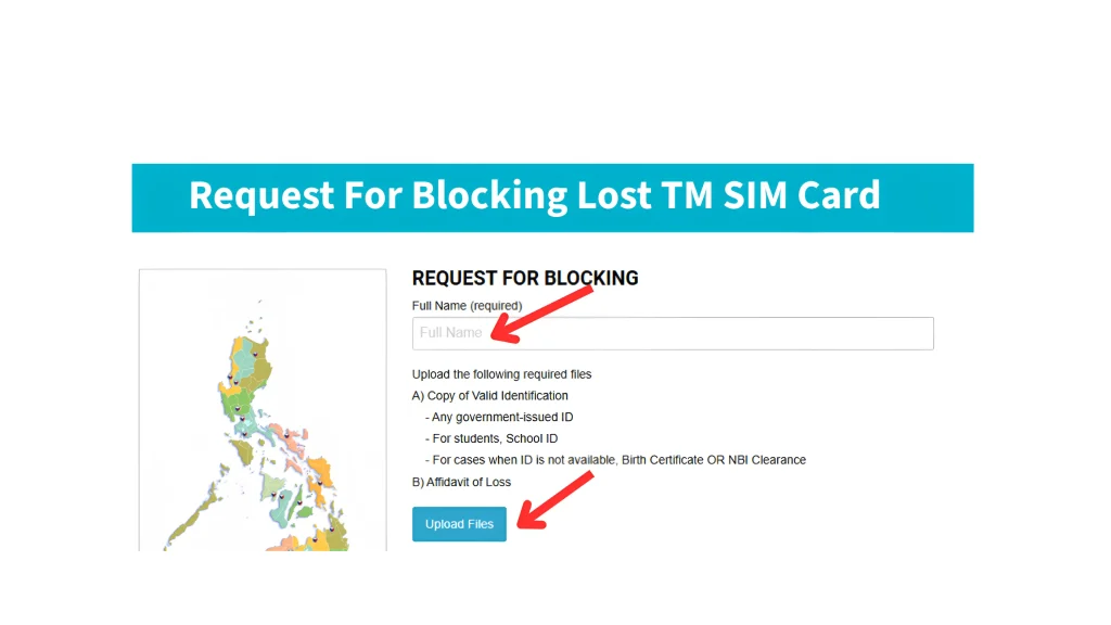 block lost sim card