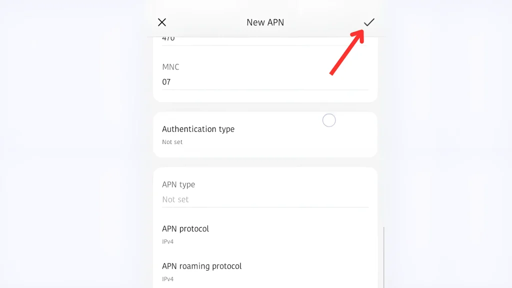 TM APN Settings For Fast Internet 2026 7 save TM APN Settings