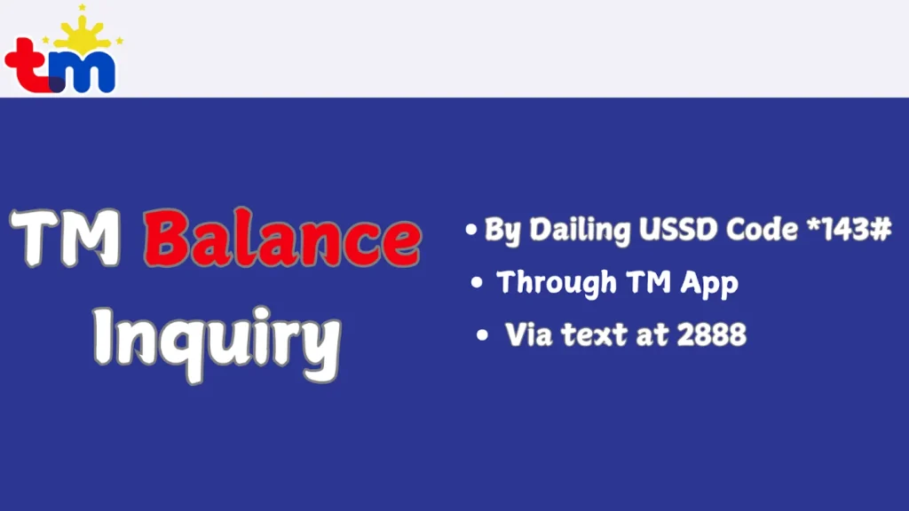 Tm Balance Inquiry