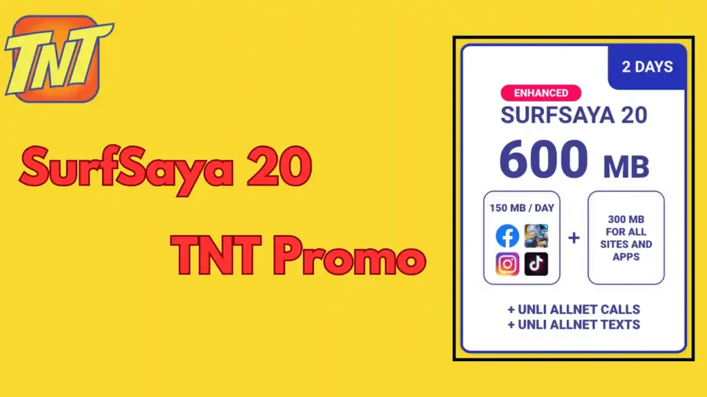 SurfSaya 20 TNT Promo
