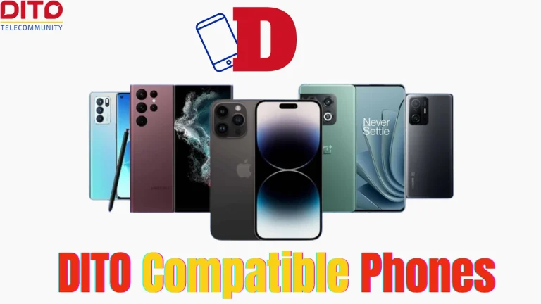 DITO Compatible Phones
