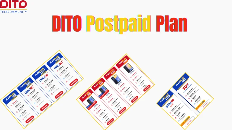 DITO Postpaid Plan 3 Dito postpaid plan
