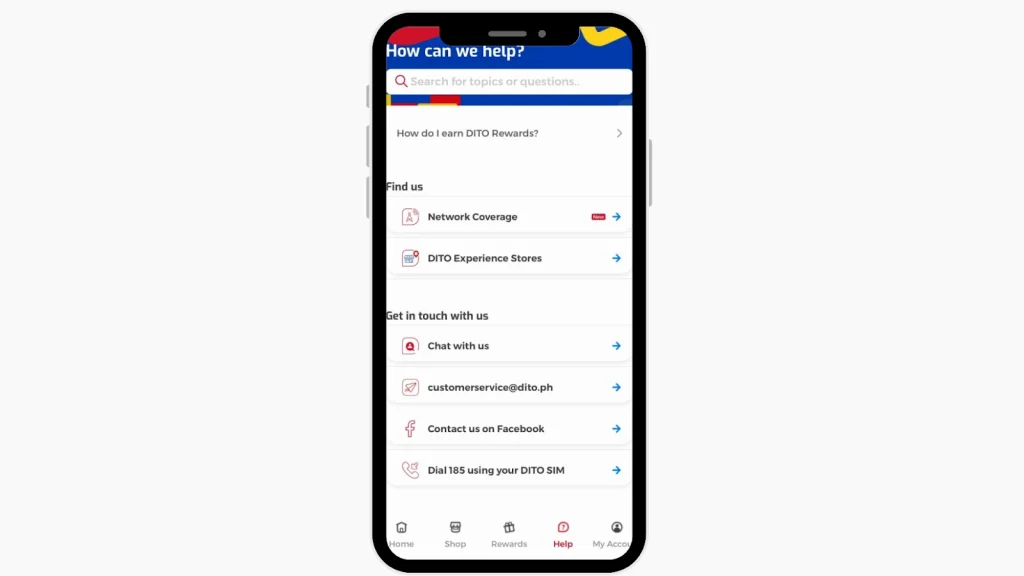 DITO Customer Service Number 2 Email Support